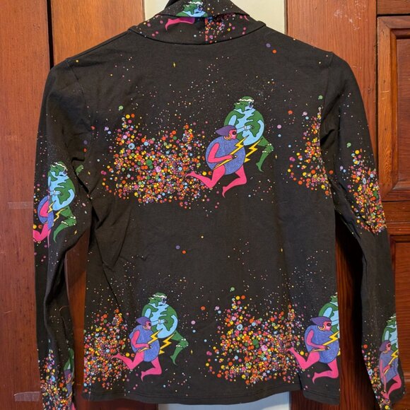 NOOWORKS Turtleneck - Cosmic Ladies - MED - barely worn - Picture 5 of 5